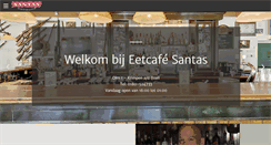 Desktop Screenshot of eetcafesantas.nl